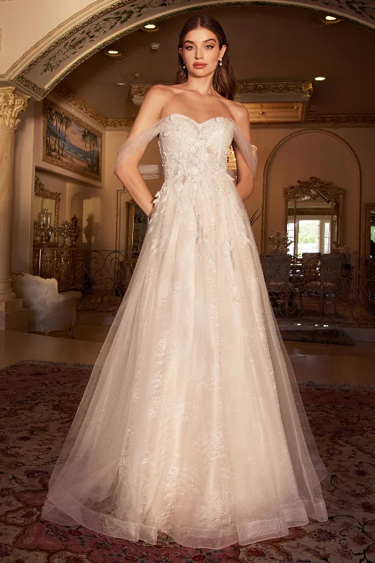 Cinderella Divine A0822: Enchanting Off-Shoulder Evening Dress for Unforgettable Occasions