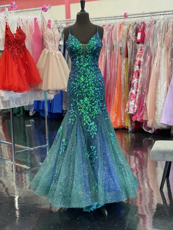 Amarra 87317 Mermaid Prom Dress Size 2 & 8 Emerald Long Embellished Lace Mermaid Prom Dress Backless Formal Gown Amarra 87317 Mermaid Prom Dress Size 2 & 8 Emerald Long Embellished Lace Mermaid Prom Dress Backless Formal Gown