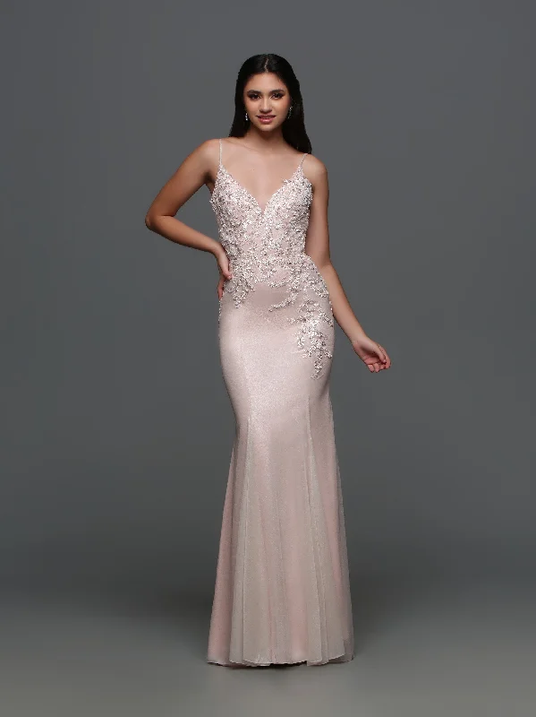 Candice Wang 72331 Size 4 Ice Pink Metallic Shimmer Fitted Lace Formal Dress Evening Cutout Back Prom Gown Candice Wang 72331 Size 4 Ice Pink Metallic Shimmer Fitted Lace Formal Dress Evening Cutout Back Prom Gown