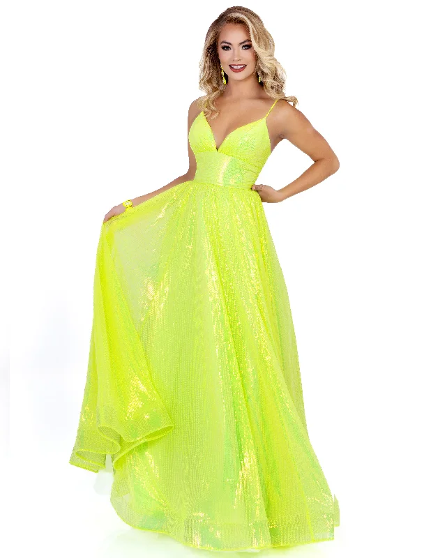 Cecilia Couture 1500 Size 0 Lemon Lime Prom Dress A Line