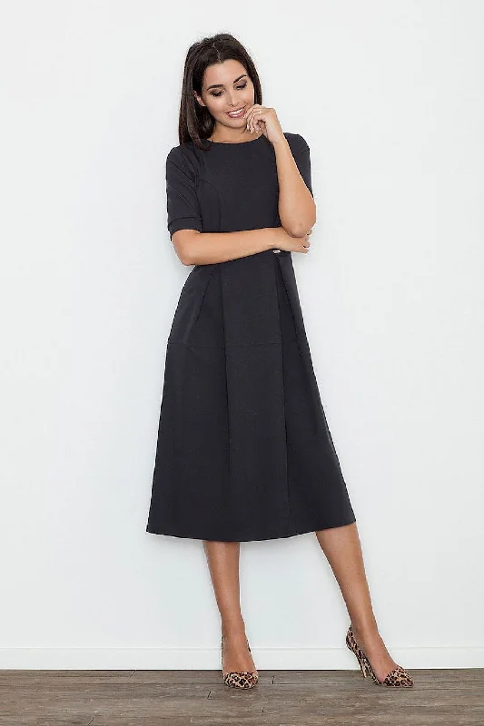 Long cotton Daydress  Figl