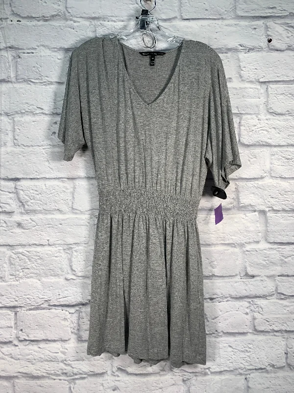 Grey Dress Casual Short White House Black Market, Size Xs