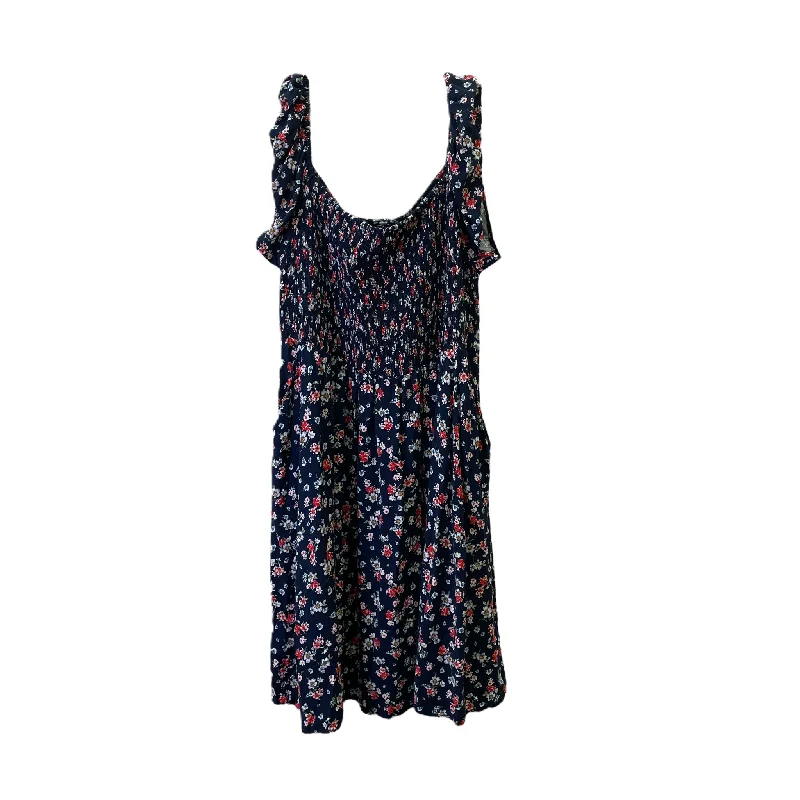 Navy Dress Casual Short By Torrid, Size: L