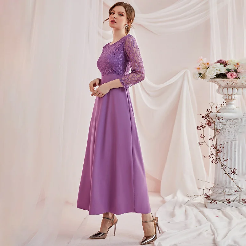 NiDELL ZG-21651-1 European and American Women's Clothing . Autumn New Cross-Border Fashionable Elegant Mesh Dress NiDELL ZG-21651-1 European and American Women's Clothing . Autumn New Cross-Border Fashionable Elegant Mesh Dress