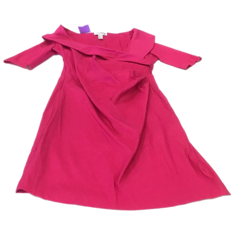 Pink Dress Casual Short Joseph Ribkoff, Size 12