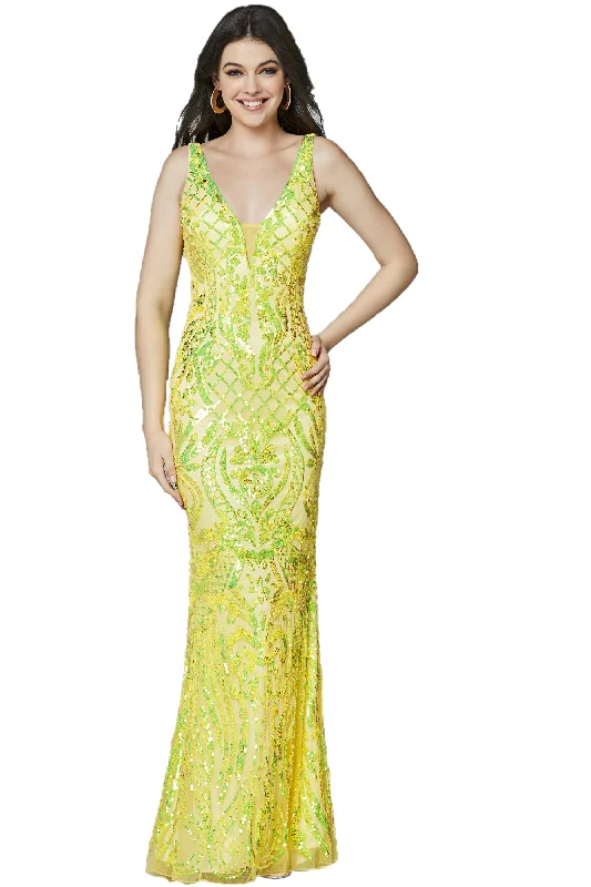 Primavera Couture 3612 Size 4, 16 Long Fitted Sequin Formal Prom Dress Pageant Gown Backless Primavera Couture 3612 Size 4, 16 Long Fitted Sequin Formal Prom Dress Pageant Gown Backless