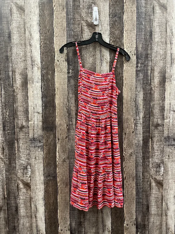 Red Dress Casual Short Loft, Size Xs