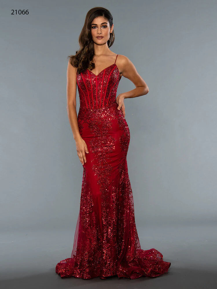 Stella Couture 21066 Size 20 Orange Long Sheer Mermaid Shimmer Prom Dress Pageant Gown Stella Couture 21066 Size 20 Orange Long Sheer Mermaid Shimmer Prom Dress Pageant Gown