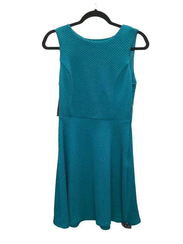 Teal Dress Casual Short Esley, Size S
