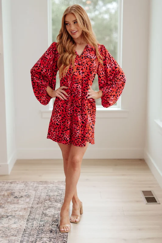 Laura Animal Print Dress