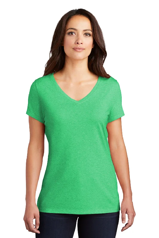 District Womens Perfect Tri Short Sleeve V-Neck T-Shirt - Green Frost Rayon Velvet Corduroy District Womens Perfect Tri Short Sleeve V-Neck T-Shirt - Green Frost Rayon Velvet Corduroy