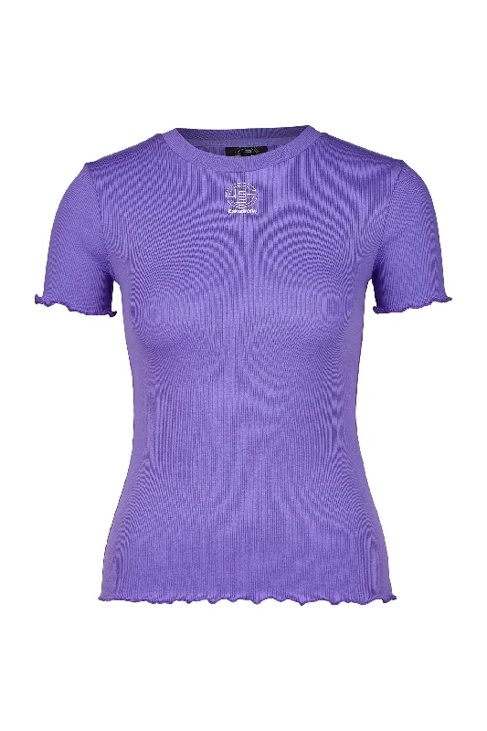 Eskadron Ladies Ribbed T-Shirt Dynamic 2024 Print Jacquard Patchwork