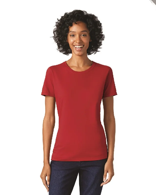 Fruit of the Loom Women's Iconic T-Shirt Spandex Blend Rayon Blend Denim Blend