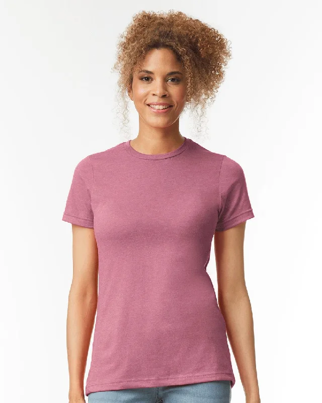 Gildan Softstyle® Women's CVC T-Shirt Real Fur Shearling Chenille
