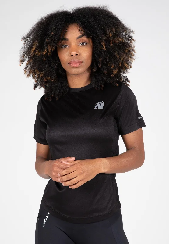 Raleigh T-Shirt - Black Terry Blend Velvet Blend Canvas Blend