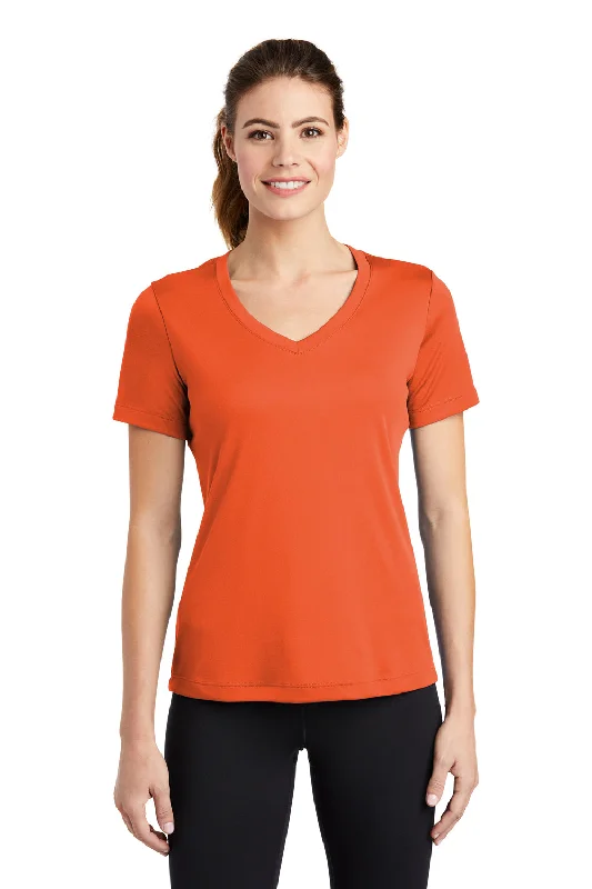 Sport-Tek Womens Competitor Moisture Wicking Short Sleeve V-Neck T-Shirt - Deep Orange - Closeout Lace Blend Ribbed Blend Corduroy Blend Sport-Tek Womens Competitor Moisture Wicking Short Sleeve V-Neck T-Shirt - Deep Orange - Closeout Lace Blend Ribbed Blend Corduroy Blend