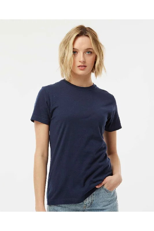 Tultex Womens Fine Jersey Classic Fit Short Sleeve Crewneck T-Shirt - Navy Blue - NEW Satin Fabric Silk Fabric Chiffon Fabric Tultex Womens Fine Jersey Classic Fit Short Sleeve Crewneck T-Shirt - Navy Blue - NEW Satin Fabric Silk Fabric Chiffon Fabric
