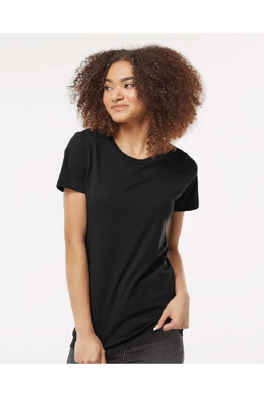 Tultex Womens Premium Short Sleeve Crewneck T-Shirt - Black - NEW Hooded Caped Shawl Collar Tultex Womens Premium Short Sleeve Crewneck T-Shirt - Black - NEW Hooded Caped Shawl Collar