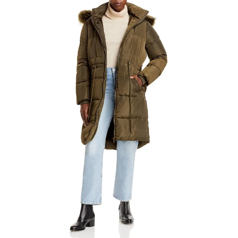 Apparis Womens Mina Quilted Warm Puffer Jacket Knit Fabric Woven Fabric Fleece Fabric Apparis Womens Mina Quilted Warm Puffer Jacket Knit Fabric Woven Fabric Fleece Fabric