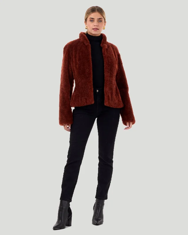 CASHMERE GOAT JACKET Chenille Jacket Brocade Jacket Lace Jacket