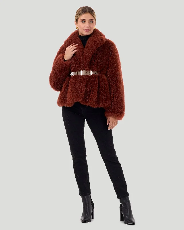 Select Cashmere Goat Jacket Toggled Jacket Drawstring Jacket Belted Jacket
