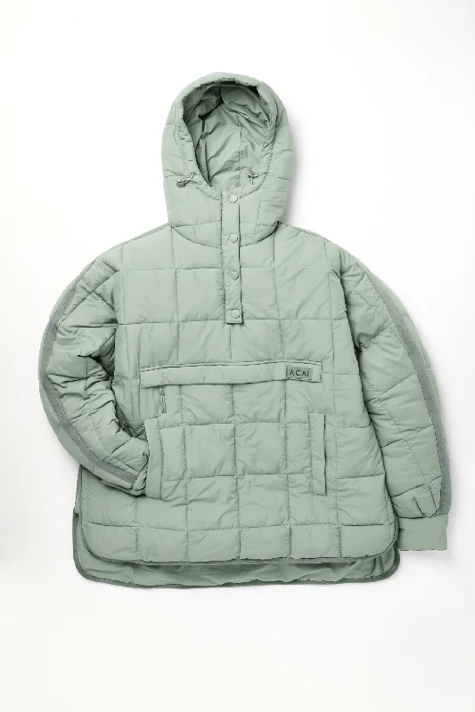 Cloud Jacket - Lily Pad Faux Fur Jacket Real Fur Jacket Shearling Jacket
