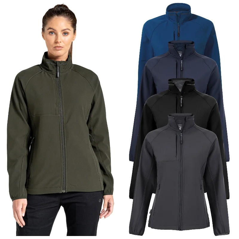 Craghoppers Ladies Basecamp Softshell Jacket Mesh Jacket Canvas Jacket Denim Jacket