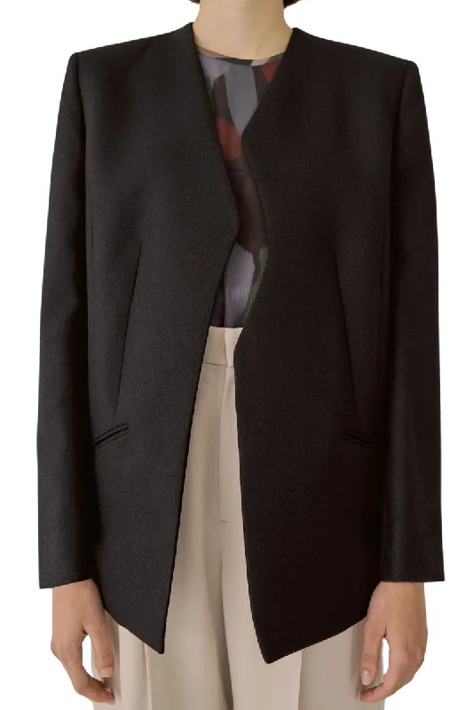 Giustina Jacket Stand-Up Collar Roll-Neck Collar Turtle Neck