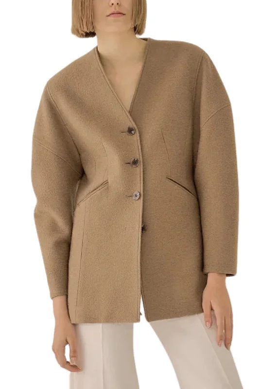 Helene Boucle Jacket Cotton Jacket Linen Jacket Terry Jacket