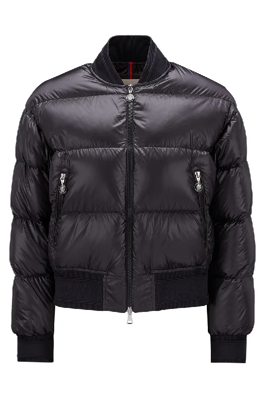 Merlat Down Bomber Jacket Plaid Jacket Tartan Jacket Houndstooth Jacket