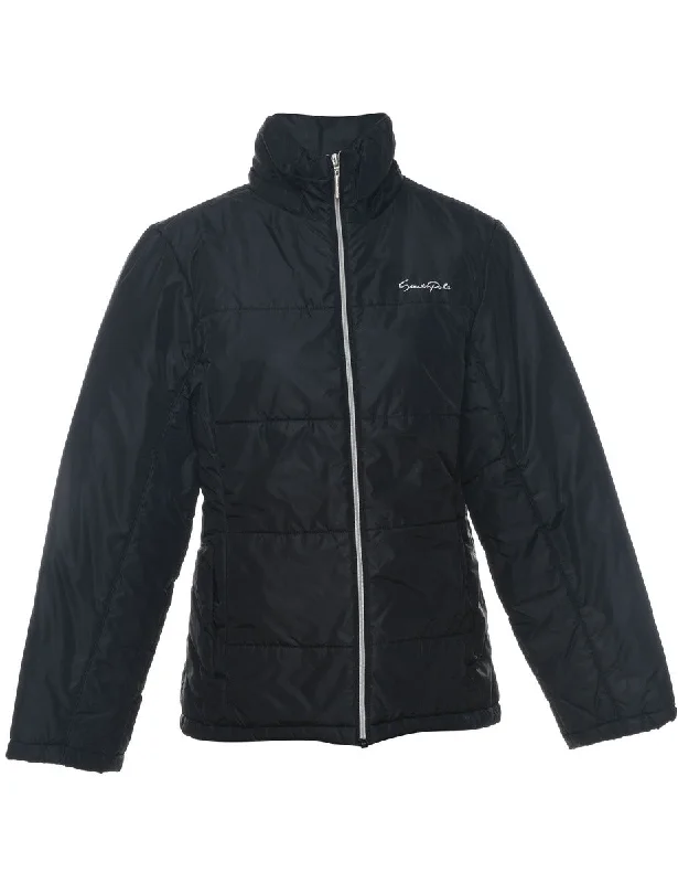 Nylon Puffer Jacket - L Oversized Jacket Tailored Jacket Straight Jacket