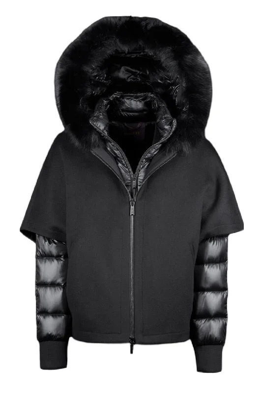 Pegaso Convertible Jacket Collared Jacket Crew Neck Jacket Turtle Neck Jacket