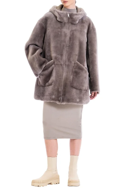 Shearling Jacket Jacket Blazer Coat