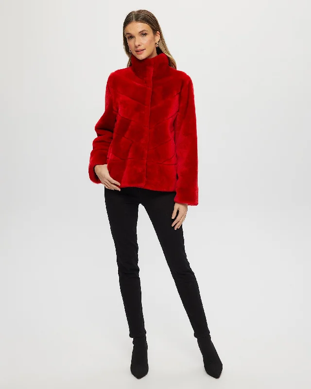 Select Shearling Lamb Chevron Jacket with Horizontal Bottom Herringbone Jacket Checkered Jacket Solid Jacket Select Shearling Lamb Chevron Jacket with Horizontal Bottom Herringbone Jacket Checkered Jacket Solid Jacket