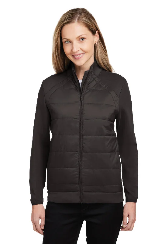 Spyder Womens Impact Full Zip Jacket - Black Cardigan Sweater Pullover