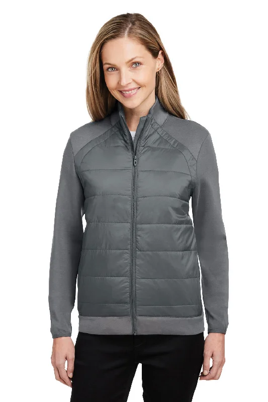 Spyder Womens Impact Full Zip Jacket - Polar Grey A-Line Jacket Boat Neck Shawl Collar Spyder Womens Impact Full Zip Jacket - Polar Grey A-Line Jacket Boat Neck Shawl Collar