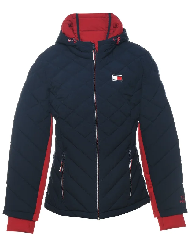 Tommy Hilfiger Puffer Jacket - M Satin Jacket Silk Jacket Chiffon Jacket