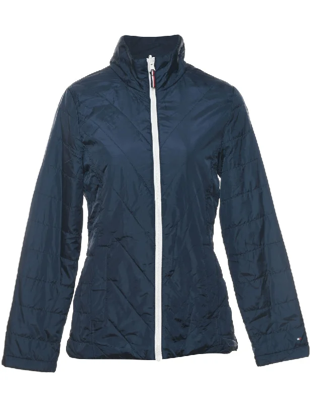 Tommy Hilfiger Puffer Jacket - S Rayon Jacket Velvet Jacket Corduroy Jacket