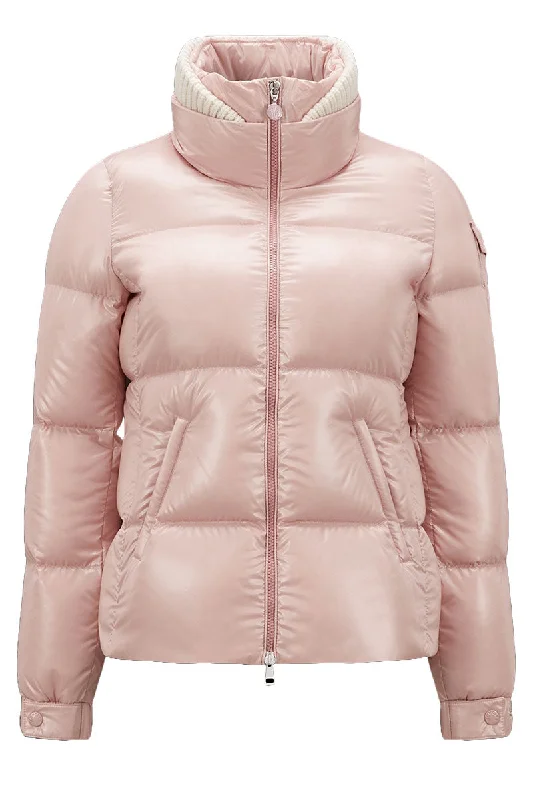 Vistule Short Down Jacket A-Line Jacket Boat Neck Shawl Collar