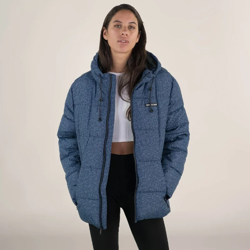 Women's Heather Print Puffer Oversized Jacket Ribbed Jacket Pleated Jacket Ruffled Jacket Women's Heather Print Puffer Oversized Jacket Ribbed Jacket Pleated Jacket Ruffled Jacket