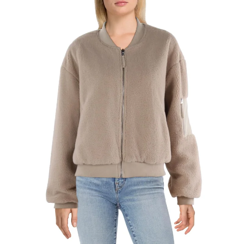 Z Supply Womens Fleece Reversible Bomber Jacket Nylon Jacket Polyester Jacket Spandex Jacket Z Supply Womens Fleece Reversible Bomber Jacket Nylon Jacket Polyester Jacket Spandex Jacket