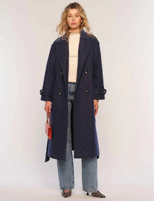 christie coat Bold Color Block Coat