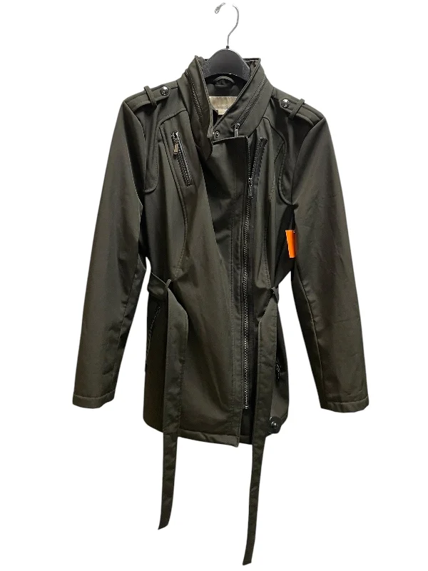 Coat Designer By Michael By Michael Kors In Green, Size: Xl Reversible Quilted Jacket