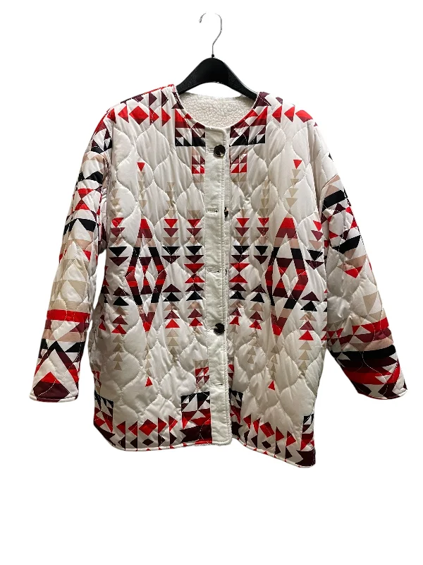 Coat Other By Aqua In Multi-colored, Size: S Checkered Wool Shacket