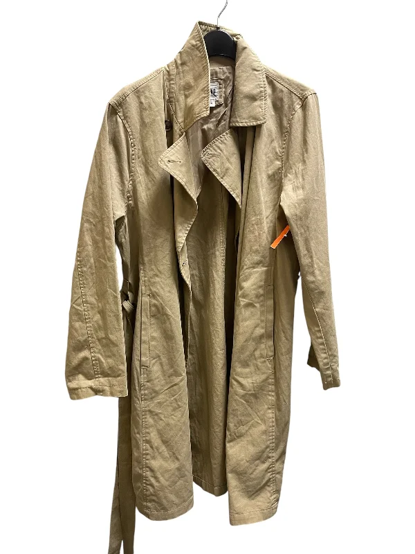 Coat Other By Gap In Tan, Size: 2x Double-Layered Poncho