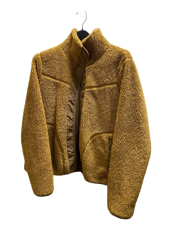 Coat Other By L.l. Bean In Brown, Size: L Belted Crossover Blazer