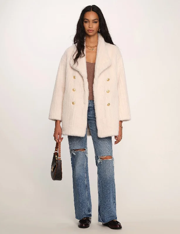 lianna coat Double-Layered Poncho