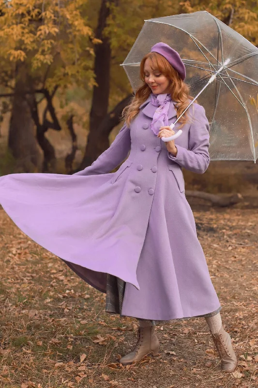 Women's Double breasted wool coat 3215 Oversized Teddy Coat