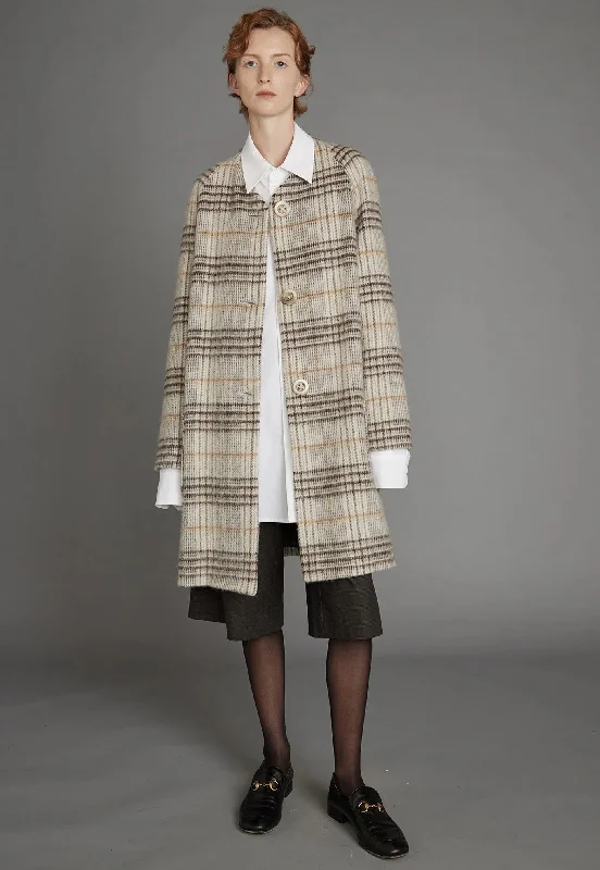 Kennedy Coat - Blonde Casual Open-Front Coat