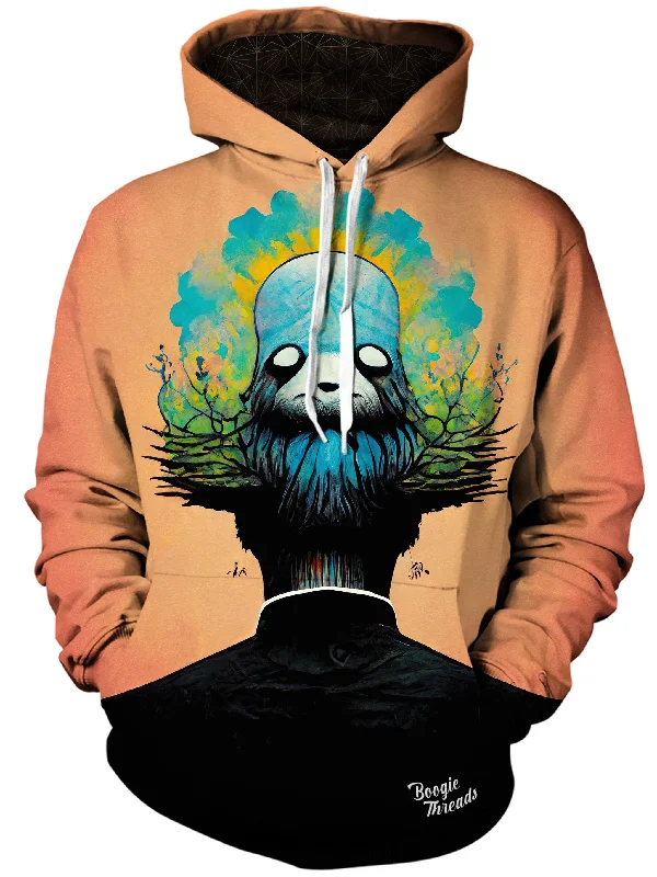 Aspiring Clouds Unisex Hoodie Cotton Hoodie Fleece Lining Warmth